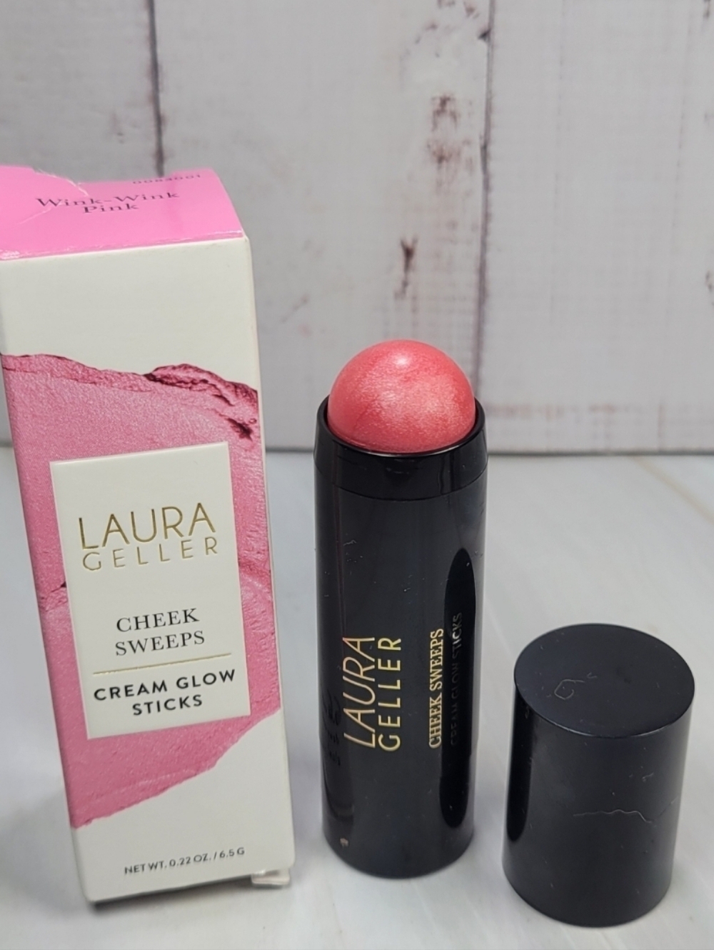 Laura Geller Cheek Sweeps Cream Glow Stick BNIB